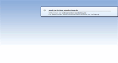 Desktop Screenshot of andrea.ferber-marketing.de
